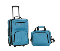 wholesale blue luggage