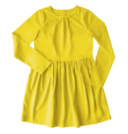 kids yellow dress in bulk